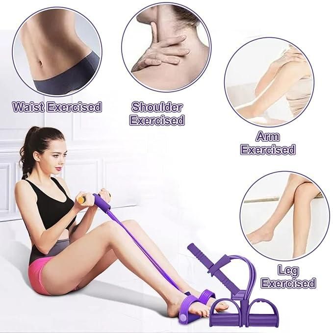REDYTO Yoga Pedal Puller Resistance Band – All-in-One Fitness & Stretching Equipment