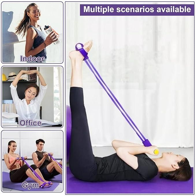 REDYTO Yoga Pedal Puller Resistance Band – All-in-One Fitness & Stretching Equipment