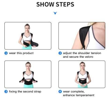 REDYTO UprightPro Adjustable Posture Corrector Belt.