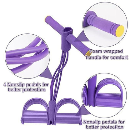 REDYTO Yoga Pedal Puller Resistance Band – All-in-One Fitness & Stretching Equipment