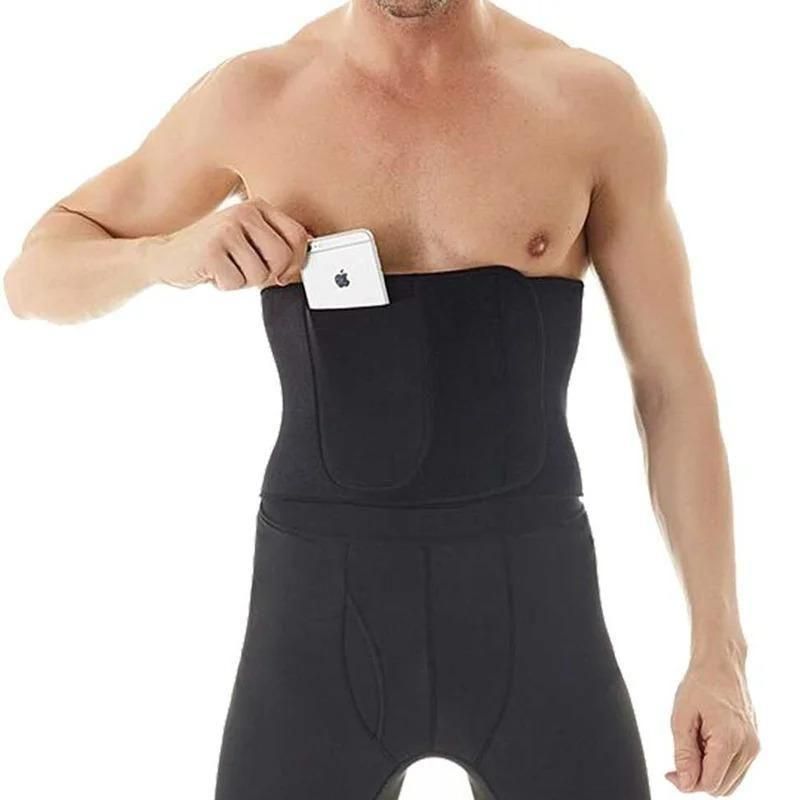 REDYTO Non-Tearable Tummy Trimmer Slimming Belt – Hot Body Shaper Sweat Belt