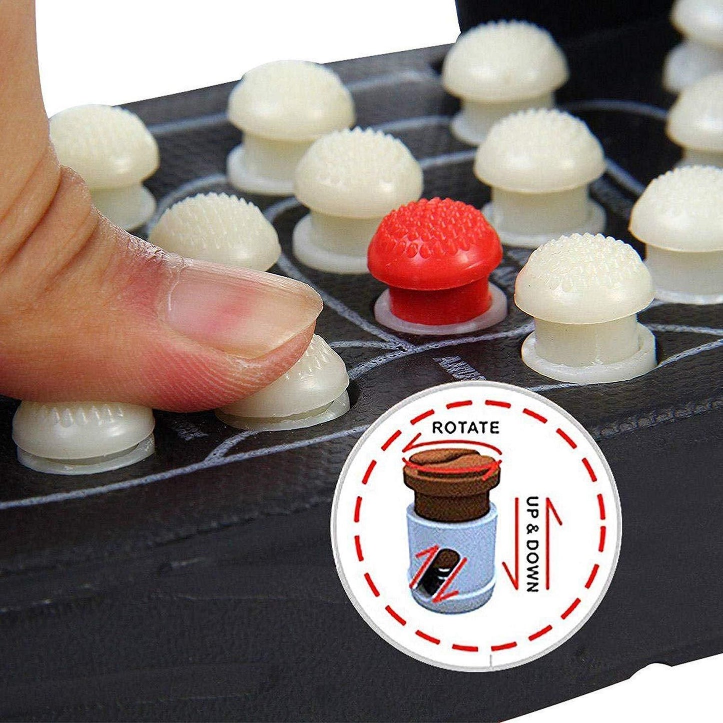REDYTO Spring Acupressure & Magnetic Therapy Accu Yoga Paduka