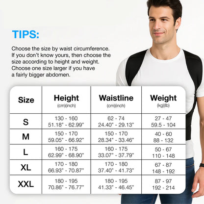 REDYTO UprightPro Adjustable Posture Corrector Belt.